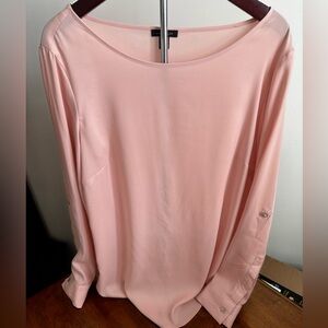 Ann Taylor peach blouse